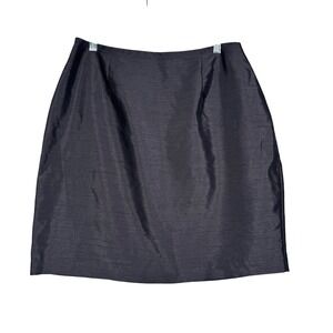 AGB‎ Skirt Black Mini Career Wear Lined Office Siren Vintage Y2K Neutral Size 6